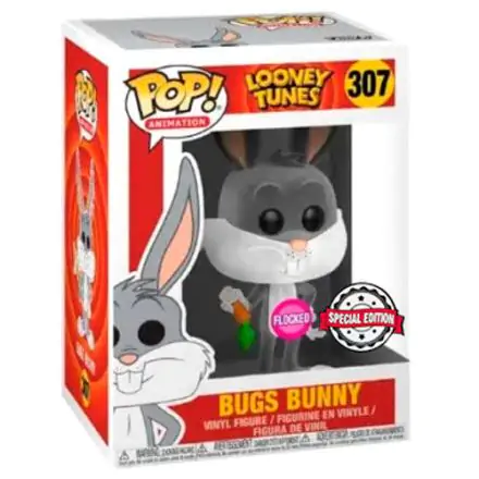 Figurka POP Looney Tunes Bugs Bunny Flocked Exclusive termékfotója