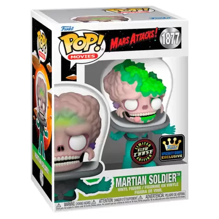 Funko POP figurka Mars Attacks Martian Soldier Exclusive Chase zdjęcie produktu