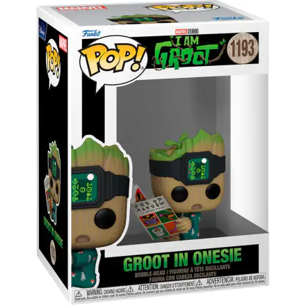 I Am Groot POP! Figurka Vinyl Groot PJs z książką 9 cm termékfotója