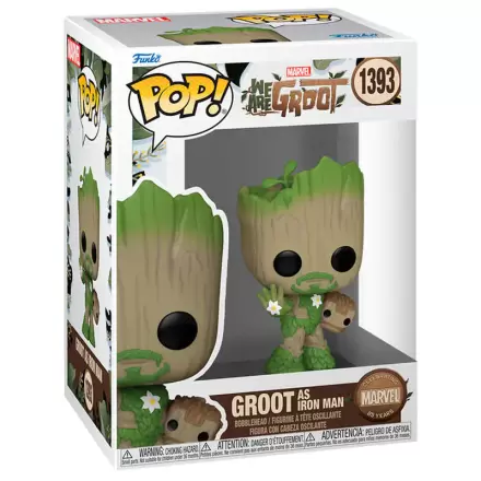 Funko POP figure Marvel We Are Groot - Groot jako Iron Man termékfotója