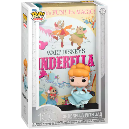 Disney's 100th Anniversary POP! Movie Poster & Figurka Kopciuszek 9 cm termékfotója