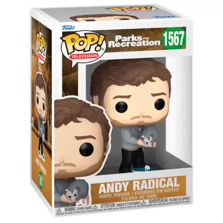 Figurka Funko POP Parks and Recreation Andy Radical termékfotója