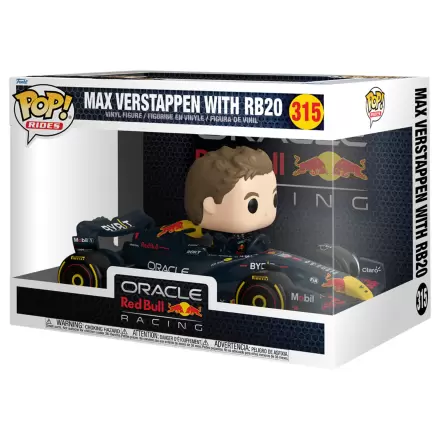 Figurka Funko POP Rides Super Deluxe Racing Oracle Red Bull Max Verstappen z RB20 zdjęcie produktu
