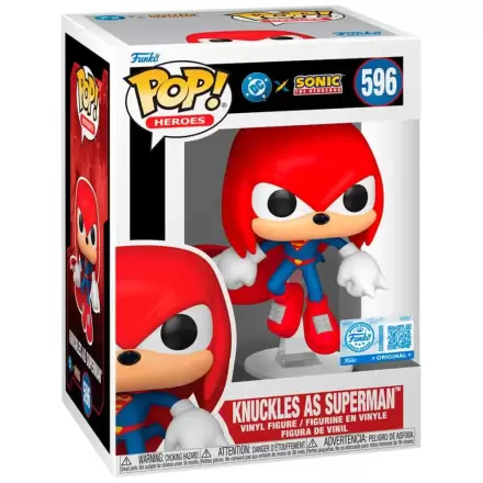 Figurka Funko POP Sonic The Hedgehog DC Comics Knuckles jako Superman Exclusive zdjęcie produktu