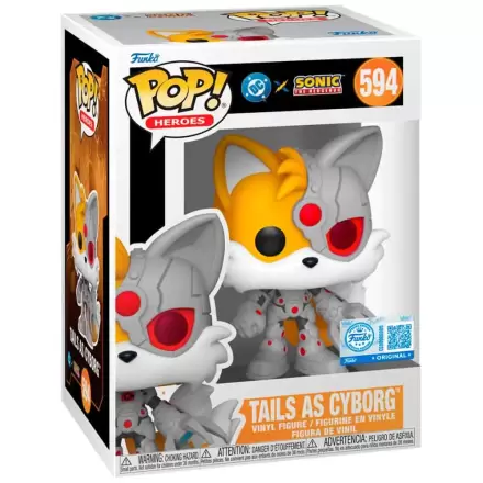 Funko POP figurka Sonic The Hedgehog DC Comics Tails As Cyborg Exclusive zdjęcie produktu