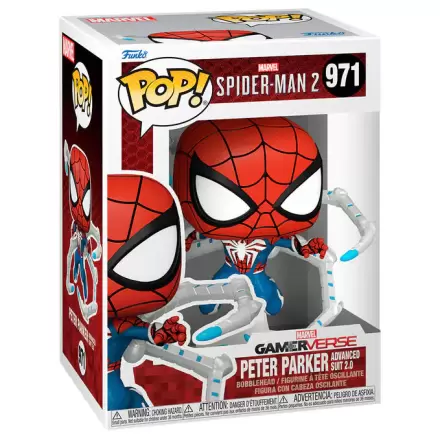 Figurka Funko POP Marvel Spiderman 2 Peter Parker Advanced Suit 2.0 termékfotója