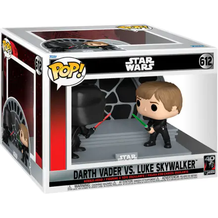 Star Wars: Powrót Jedi 40th Anniversary POP Moment! Figurki winylowe 2-Pack Luke vs Vader 9 cm termékfotója