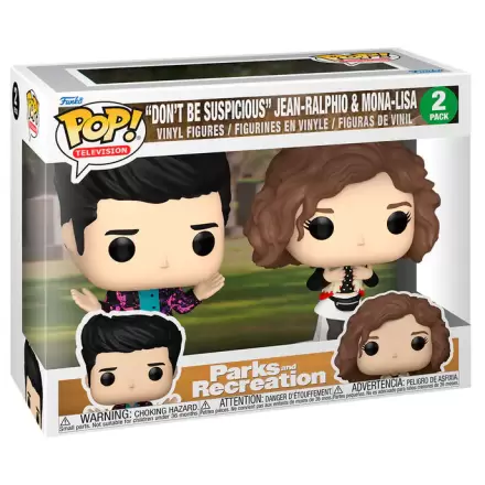 Blister 2 figurki Funko POP Parks and Recreation Dont Be Suspicious Jean-Ralphio & Mona-Lisa termékfotója