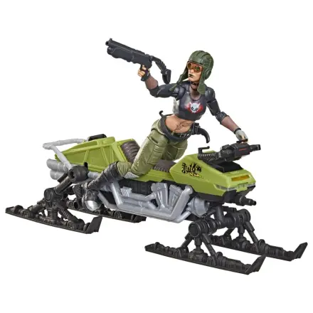 G.I. Joe Classified Series figurka akcji i zestaw pojazdu #194 Zanya i Dreadnok Chameleon (Swamp Skier) 15 cm zdjęcie produktu