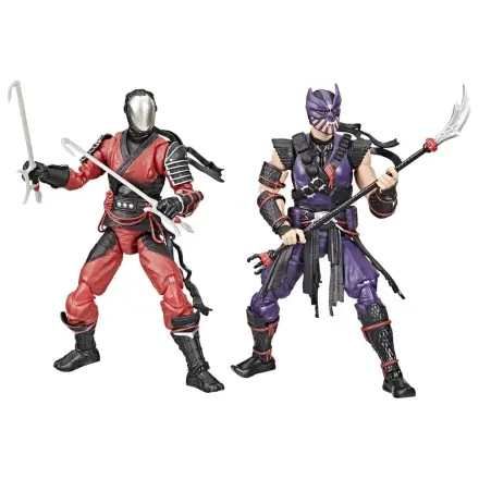 G.I. Joe Classified Series Zestaw 2 Figurek Akcji #160 Cobra Ninjas Slice & Dice 15 cm zdjęcie produktu