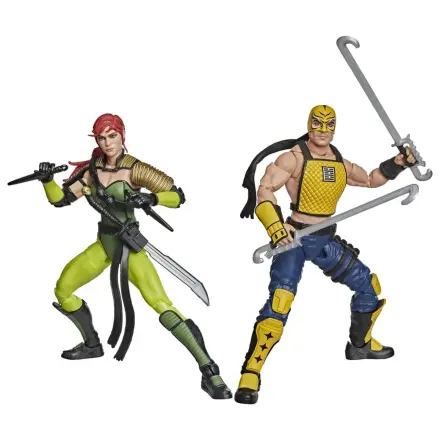 G.I. Joe Classified Series figurka akcji, zestaw 2 sztuk #212 Ninja Force Scarlett i T'Jbang 15 cm zdjęcie produktu