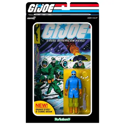 G.I. Joe ReAction+ Figurka Snake Eyes (Skybound Comic Box Series, Issue #2) zdjęcie produktu