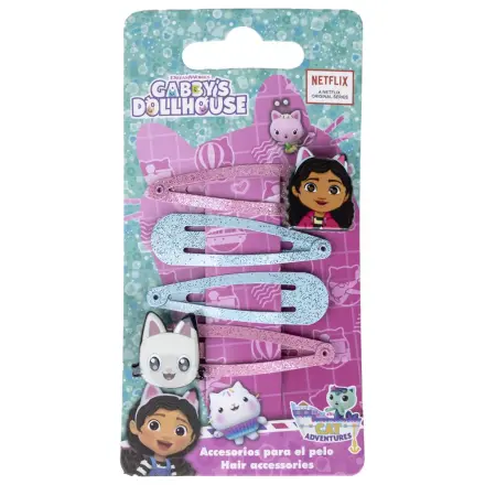 Gabi's Dollhouse Adventures Hair Clip Set 4 szt. zdjęcie produktu