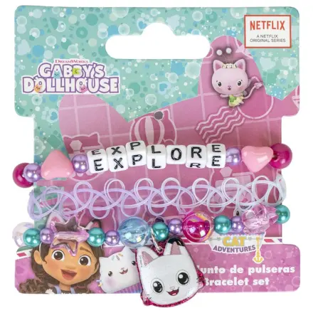 Gabi's Dollhouse Adventures Zestaw Bransoletek 3 szt. zdjęcie produktu