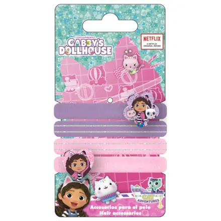 Gabi's Dollhouse Cat Adventures zestaw 4 szt. gumek do włosów zdjęcie produktu