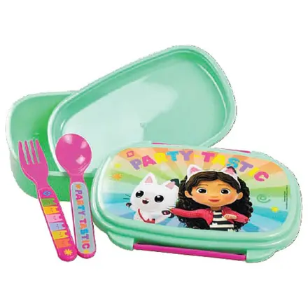 Gabi's Dollhouse Color Fade Sandwich Box + zestaw sztućców zdjęcie produktu