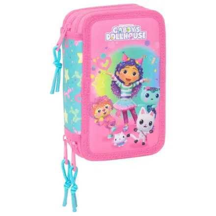 Gabbys Dollhouse Confetti potrójny piórnik 37 szt. zdjęcie produktu