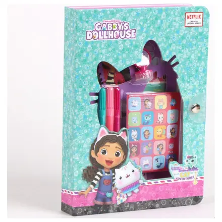 Gabi's Dollhouse Funny Kolorowanka Zestaw z Szablonem zdjęcie produktu