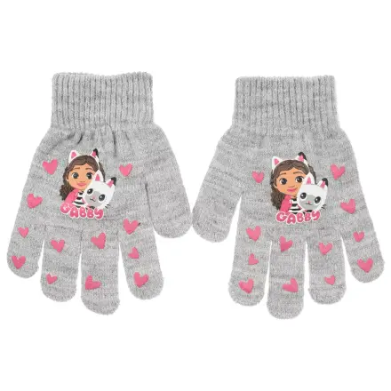 Gabby's Dollhouse Grey Heart rękawiczki dziecięce zdjęcie produktu