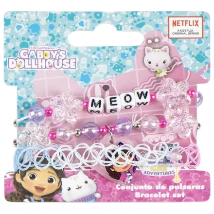 Zestaw bransoletek Gabi's Dollhouse Meow, 3-pak zdjęcie produktu