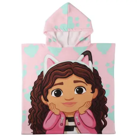 Gabbys Dollhouse ponczo ręcznik plażowy z mikrofibry zdjęcie produktu