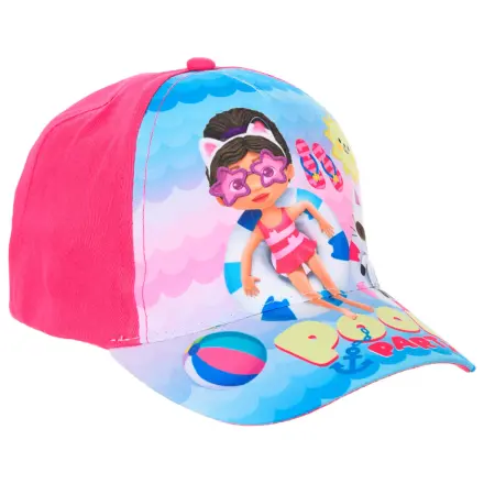Gabi's Dollhouse Pool Party Różowa dziecięca czapka baseballowa 52 cm zdjęcie produktu
