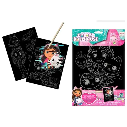 Gabi's Dollhouse Smoothie Land Pawtastic zestaw do zdrapywania obrazków zdjęcie produktu