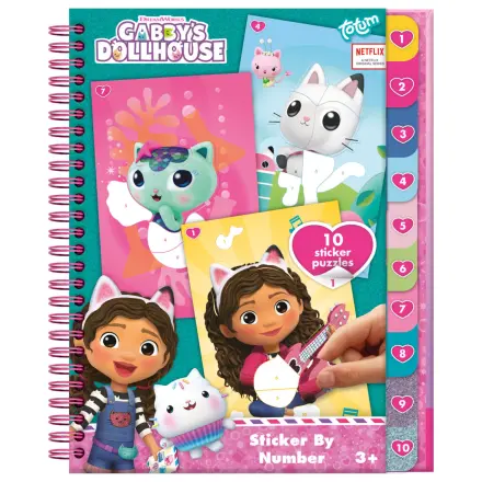 Gabi's Dollhouse Sprinkle Party Puzzle Sticker and Coloring Set zdjęcie produktu