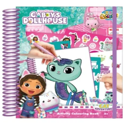 Gabbys Dollhouse Książka do rysowania i aktywności zdjęcie produktu