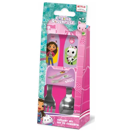 Gabi's Dollhouse Wonderland Metal Ergo Zestaw Sztućców – 2 Elementy zdjęcie produktu