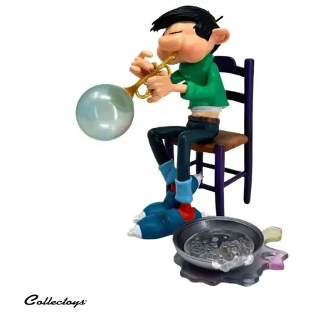 Gaston Lagaffe Figurka z żywicy Mydlana trąbka 16cm zdjęcie produktu