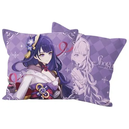 Poszewka Genshin Impact Anniversary Celebration Series Raiden Shogun 6th Anniversary 45 x 45 cm zdjęcie produktu