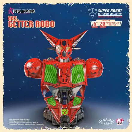 Getter Robo Super Robot Elite Popiersie 1/3 Getter Robo 26 cm termékfotója