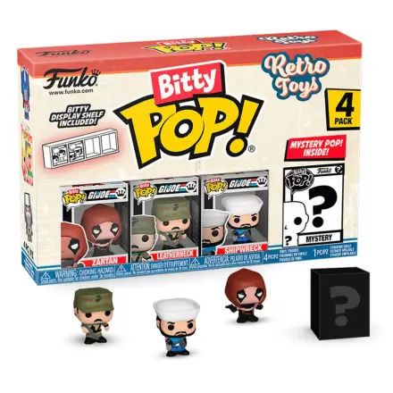 Gi Joe Bitty Funko POP! Figurka Vinyl 4-Pack 2,5 cm termékfotója