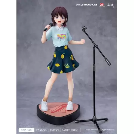 Girls Band Cry Natsu wo Mankitsu shite Sakebe Seria nr 1 figurka PCW 1/7 Nina Iseri 24 cm zdjęcie produktu