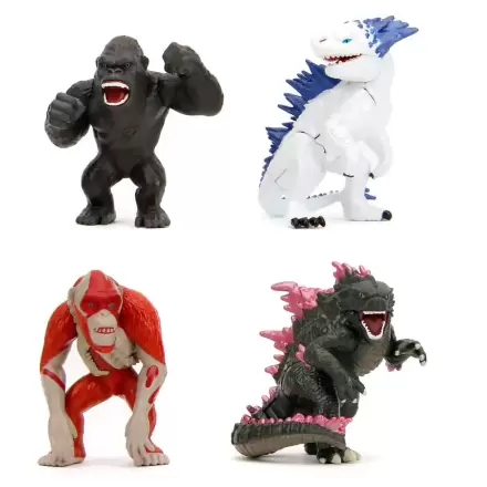 Godzilla Nano Metalfigs Odlewane Mini Figurki 4-Pak Seria 1 4 cm termékfotója