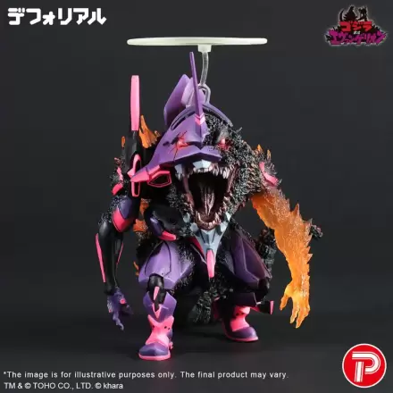 Godzilla vs. Evangelion Deforeal PVC Statua Test Type-01 Burning 