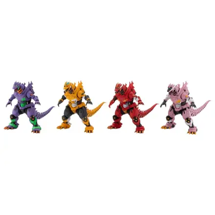 Godzilla x Evangelion Gekizou Series Statues 4-Pack Type-3 Kiryu Eva colour Ver. 9 cm zdjęcie produktu