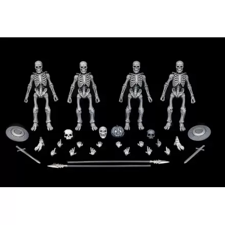 Graveyard Skeletons Figurki Akcji 4-Pak Graveyard Skeletons zdjęcie produktu