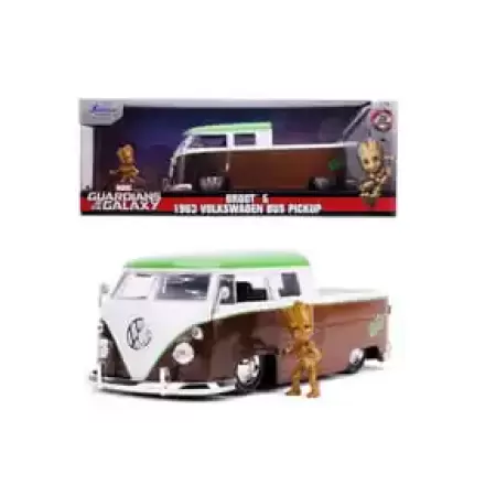 Guardians of the Galaxy Model odlewany 1/24 1963 Bus Pickup Groot zdjęcie produktu