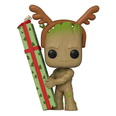 Strażnicy Galaktyki: Świąteczny Odcinek Specjalny POP! Heroes Figurka Vinyl Groot 9 cm termékfotója