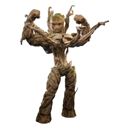 Guardians of the Galaxy Vol. 3 Movie Masterpiece Figurka Akcji 1/6 Groot (Deluxe Version) 32 cm termékfotója