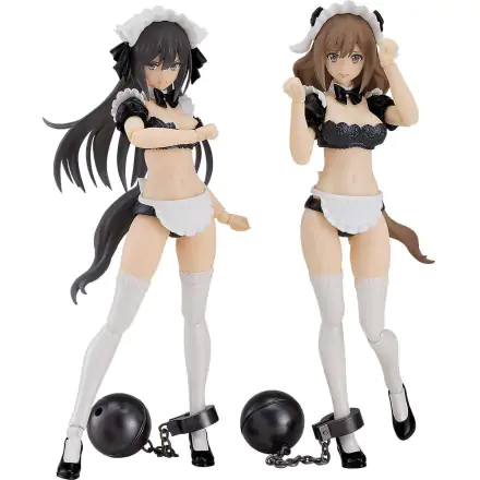 Guilty Princess Plastic Model Kit PLAMAX GP-07 Underwear Body Girl Ran & Jelly: Maid Ver. Zestaw 16 cm termékfotója