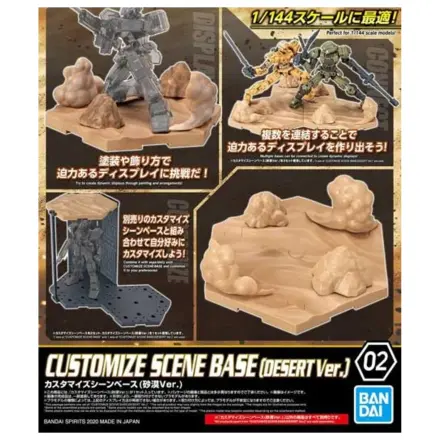 Gundam Customize Scene Base 02 Desert Version Zestaw Modeli zdjęcie produktu