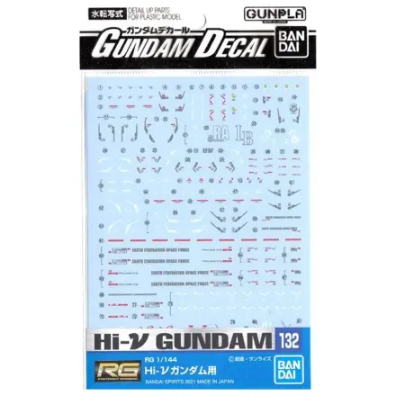 Kalkomania Gundam 132 RG 1/144 Hi-v Gundam Zestaw Modelowy zdjęcie produktu
