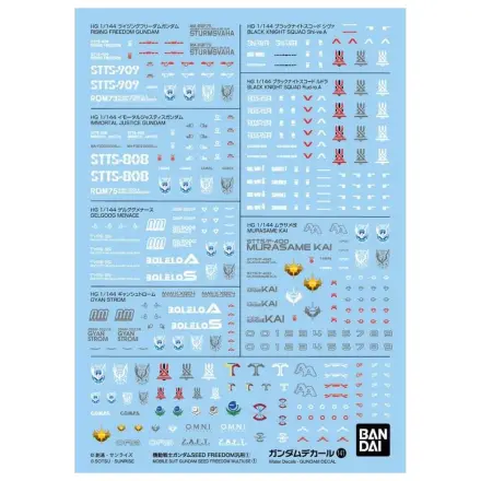 Gundam Decal 141 Gundam Seed Freedom Multiuse 1 zestaw do składania modelu zdjęcie produktu