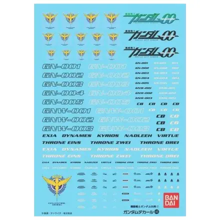 Kalkomania Gundam 46 Gundam 00 uniwersalna 1 zdjęcie produktu