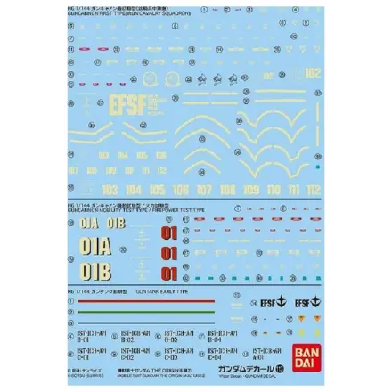 Gundam Gundam Decal 113 Mobile Suit Gundam The Origin Multiuse 2 zdjęcie produktu