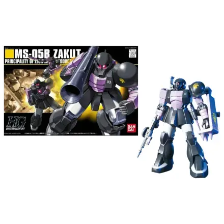 Gundam HGUC 1/144 MS-05B Zaku 1 zestaw modelarski zdjęcie produktu