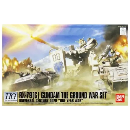 Gundam HGUC 1/144 RX-79(G) Gundam Zestaw do wojny naziemnej zdjęcie produktu